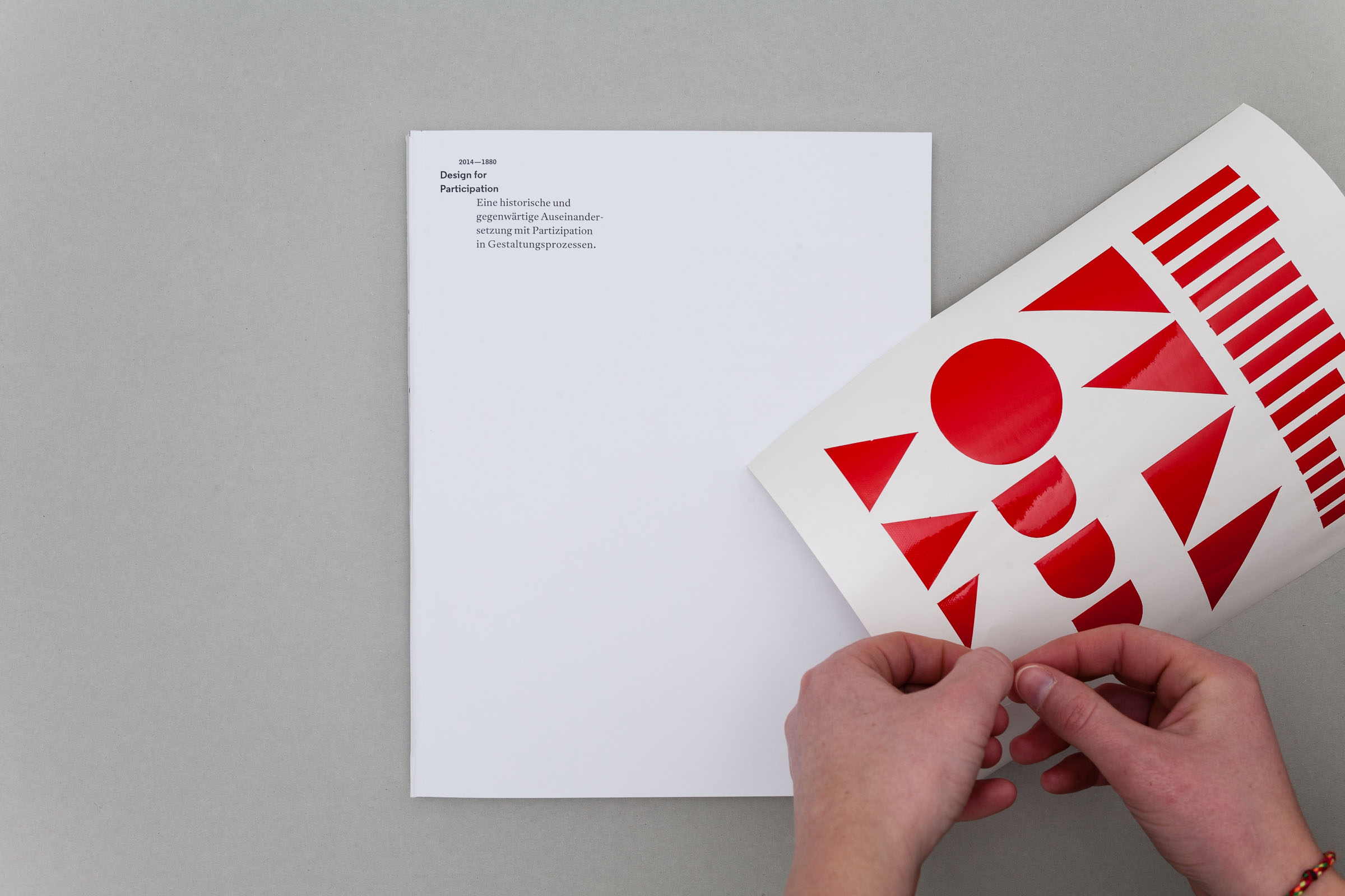 Design for Participation Buchgestaltung Konzept für ein partizipatives Cover © Christian Weber – Büro für Gestaltung und Kommunikation