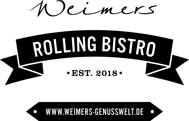 Fahrzeugbeklebung für Weimers Rolling Bistro – Logo